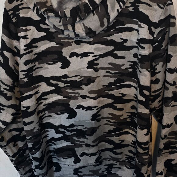 GREY CAMO pullover "Baby girl" size L - Picture 4 of 4